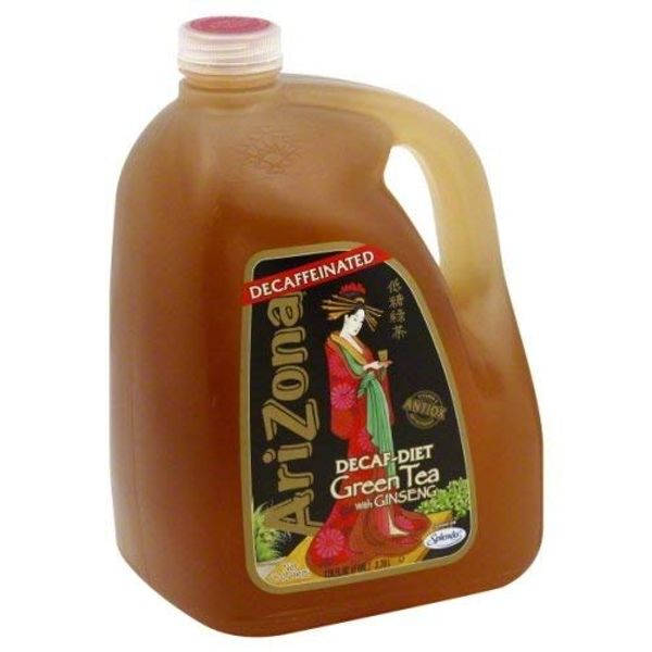 Arizona Tea, 128 Fl. Oz (Green Tea Diet With Ginseng- Decaf)