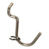 J-Hooks for Pegboards Stainless Steel w/ Locking Pins 5-Pack P25
