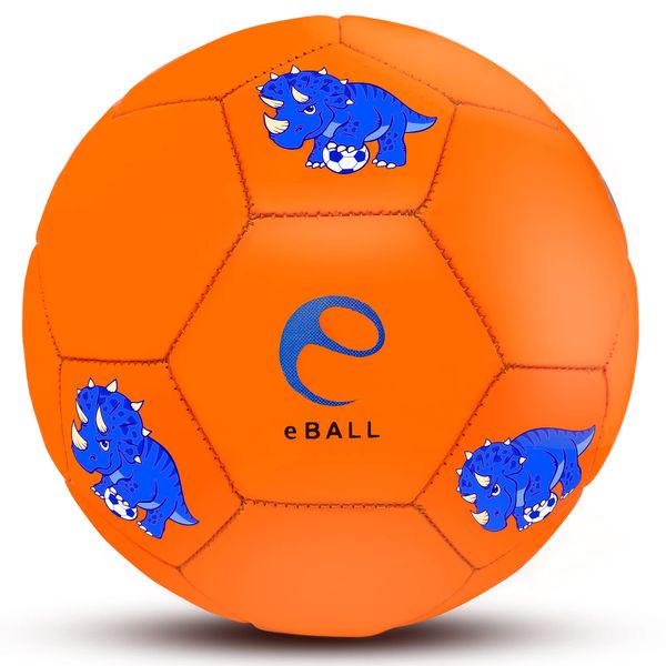 Soccer Ball Size 3 for Kids 3-10, Kids Soccer Ball Toy Gift for Toddler 4 5 6, Dinosaur Cartoon Outdoor Sports Ball Toy for Boys Girls 7 8 9 Years old