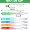 350 Pieces Interdental Brush Tooth Floss Tooth Cleaning Tool Toothpick Dental Tooth Flossing Head Oral Dental Flosser Teeth Soft Dental Picks Refill Dental Flosser Toothpick Cleaners (Mixed Color)