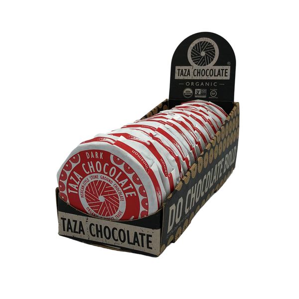 Taza Chocolate Organic Mexicano Disc 50% Dark Chocolate, Cinnamon, 2.7 Ounce (12 Count), Vegan