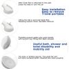 GLY 2 Pack World Suction Grab Rails - Disabled & Elderly No-Fix Aids