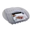 Microwave Bacon, Sausage Meat & Poultry Cooking Tray & Protective Splatter Lid