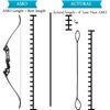 FUNTRESS 16 Strands Bow String Replacement for Recurve Bow and Long Bow (AMO 60")