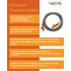 LAPLINK - Ethernet Cable - High Speed Data Transfer - Transfer Cable for PCmover Migration Software (not Included) - Efficient Data Transfer - High-Speed Data Transfers up to 1 Gbps - 7 ft