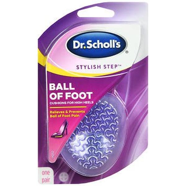 Dr. Scholl's Stylish Step Ball Of Foot Cushions For High Heels - 1 pr, Pack of 4