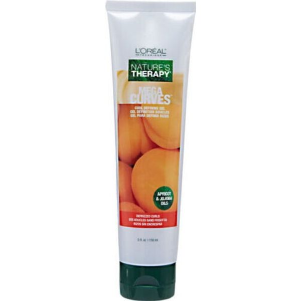 L'Oreal Paris Natures Therapy Mega Curves Curl Defining Gel 5 OZ - 2 Pack
