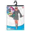 Widmann 48784 70s Dress-Groovy Style-XL, Multicoloured