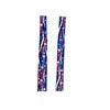 rear cinch billets in patriotic print