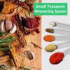 5PCS Small Measuring Spoons Set Stainless Steel Tiny Measuring Spoons for Cookin