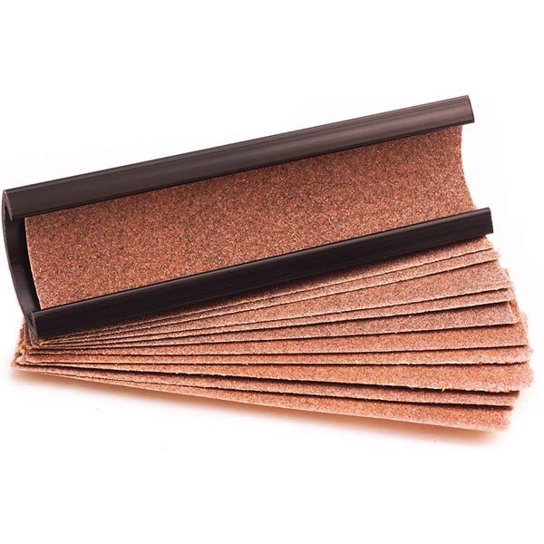 Peradon Cue Tip Shaper & 10 Sandpaper Shaping Pads by Peradon