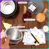20 PCS Bulk Candle Jars with Lids,Candle Making Kit