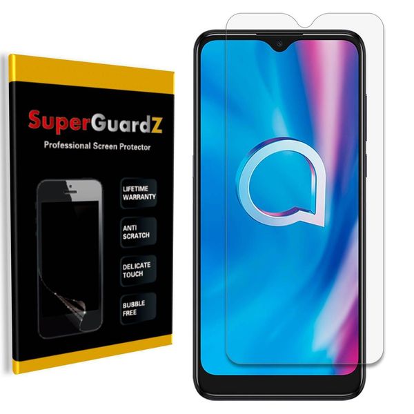 8X SuperGuardZ Clear Screen Protector Guard Shield Cover For Alcatel 3X (2020)