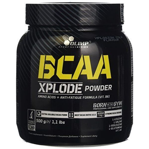 Olimp Labs Cola BCAA Xplode Recovery and Energy Supplement Powder, 500g