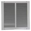 Return Air Grille, 14x14", White