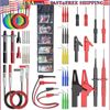 47PCS Multimeter Test Lead Kit Back Probe Set with Replaceable Probe Banana Plug