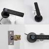 MOES Bluetooth Smart Fingerprint Biometric Door Lock Knob with Keypad & Handle