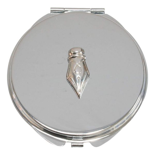 Pen Nib Compact Mirror Handbag Gift With Free Engraving 455