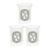 Diptyque Mini Scented Candle Roses 3 Pack