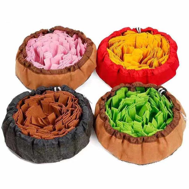 2-In-1 Flower Pad Snuffle Mat Bowl