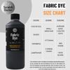 Scratch Doctor Black Fabric Dye | Permanent Liquid Paint (1000ml)