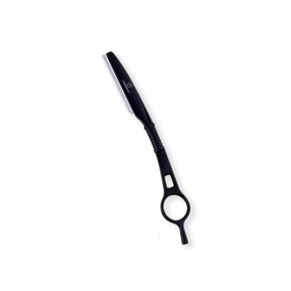 Hair Cutting Scissors for Barber Supplies with Barber Case, Hair Razor, Thinning Shears, Complete Hair Cutting Kit Barber Scissors, Swivel Hair Shears by Forgica (One Hair Razor)