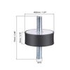 sourcing map 50 x 20mm Rubber Mounts,Vibration Isolators,Shock Absorber with M10 x 27mm Studs
