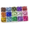 Summer-Ray 5mm Assorted Colour Rhinestones In Storage Box Set #2