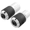 Gasea Adjustable Tap Socket Set, 2Pcs Tap Socket Adapters 3/8" Drive Tap Holder Tapping Socket Threading Tool for Tight Workspaces, Fits Taps #6-1/4" and 1/4"-1/2"