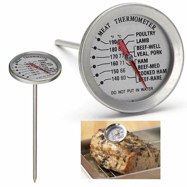 Instant Easy Read Meat Thermometer Food Grilling Cooking BBQ Smoker Kitchen Oven