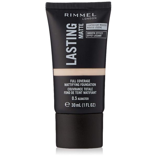 Rimmel Lasting Matte Foundation, Alabaster, 30 ml