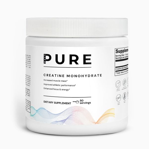 PURE LIFE Creatine Monohydrate – 50 servings
