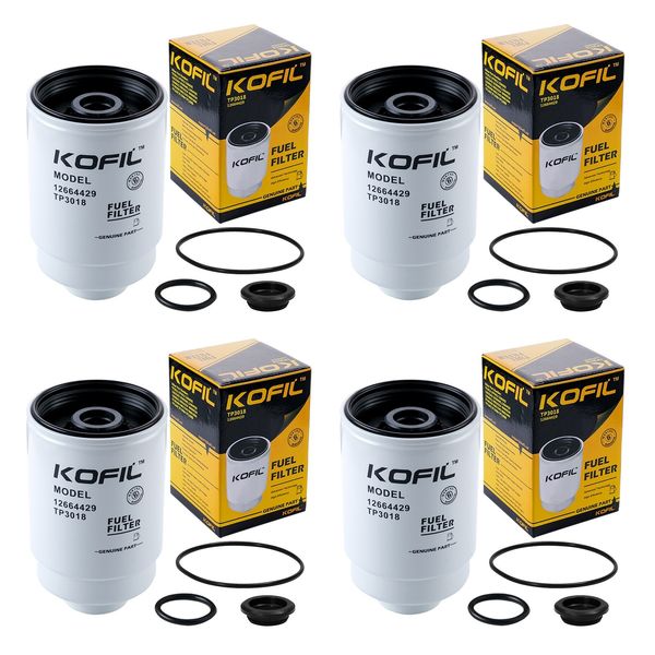 *(4set)*~TP3018 Replacement For Duramax Fuel Filter 19305685 12664429