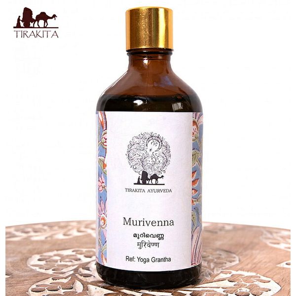 Murivenna 100ml / Ayurvedic oil Massage oil Body oil Shirodhara CKKM TIRAKITA AYURVEDA Ayurvedic oil Salon-only Cosmetics Indian Cosmetics