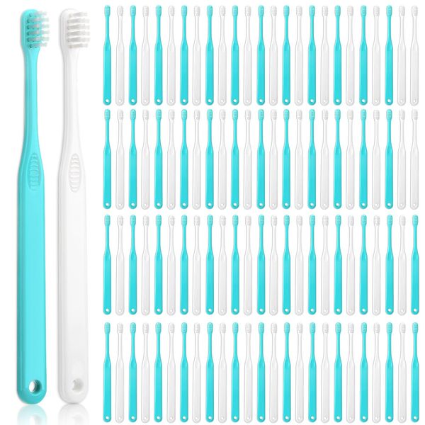 Guiqulai 100 Pcs Pet Toothbrush, Cat Toothbrush Dog Toothbrush Small Breed Dog Toothbrush Cat's Toothbrush for Cats, Puppies, and Small Breed Dogs Like Teacups, Chihuahuas