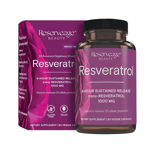 Twin Lab Reserve Age Resveratrol 1000mg Veggie Capsule