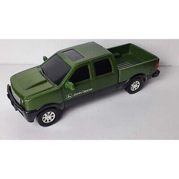 John Deere Green Ertl 1/32 Pickup Truck Quadcab Farm Toy Vehicle Green 8"