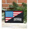 PVC Tactical Patch, USA Veteran Flag Patch, Morale Gun United States Flag Patch