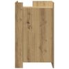 vidaXL Sideboard Artisan Eiche 45x35x75 cm Holzwerkstoff