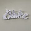 Personalised Name Patch, Single Name Patch, Name Applique, Embroidered Name