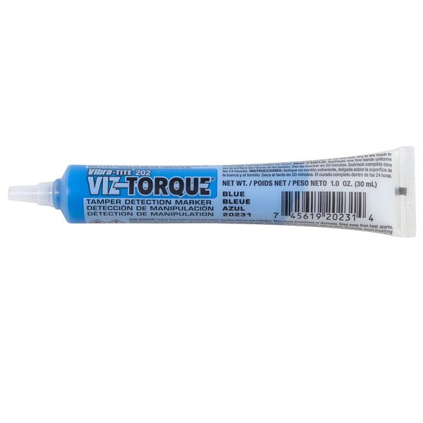 Vibra-TITE Viz-Torque Tamper Detection Marker Blue (20231)