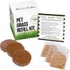 The Cat Ladies Cat Grass Refill Kit 100% Organic 3 Pack