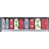 Color Nail Polish Strips 18ct. Santas Here. (Christmas) Read Description Below