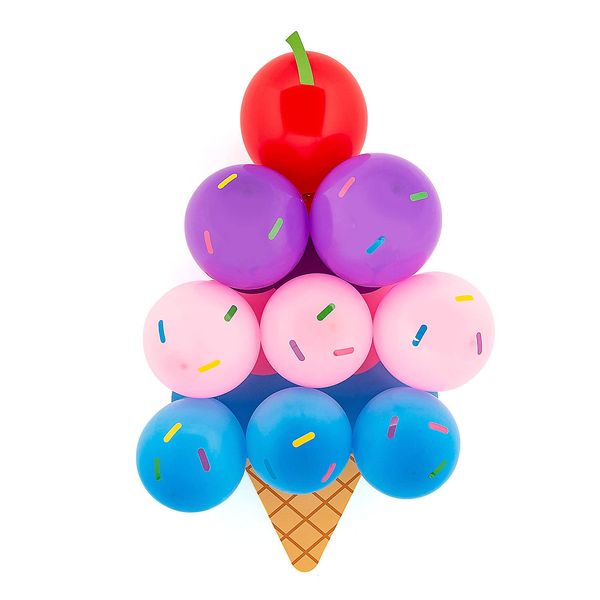 Ice Cream Balloon Wall Decoration - 23 Pieces