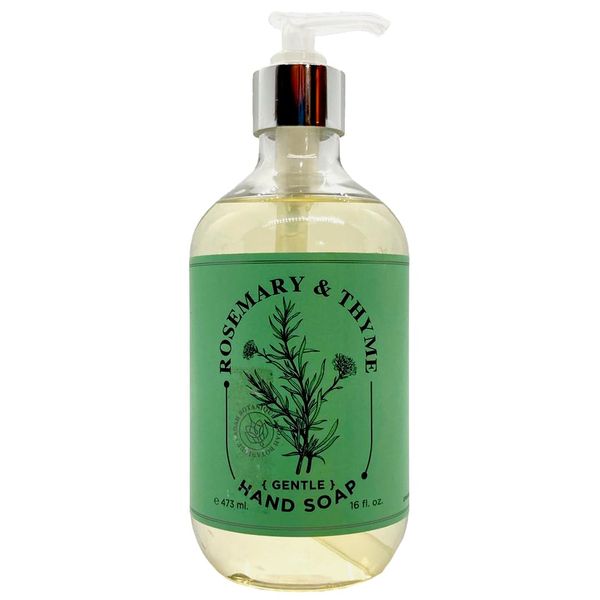 Generic Rosemary and Thyme Gentle Hand Soap, 16 Fl Oz (Pack of 1)