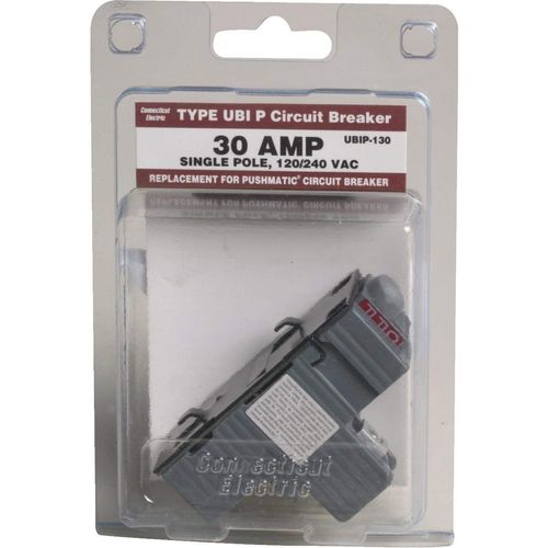Connecticut Electric UBIP130 Pushmatic Packaged Circuit Breaker