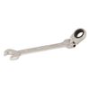 Silverline 196573 Flexible Head Ratchet Spanner 13 mm, Silver