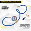 Comphic R134A AC Recharge Measuring Hose with Integrated Gauge for Precise Refilling