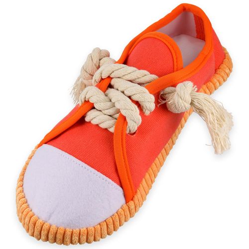 Happy animals Dog Toy Rope Shoes Pet Chew Toy Dog Toy Chew Toy Toothpaste (Dark Orange)